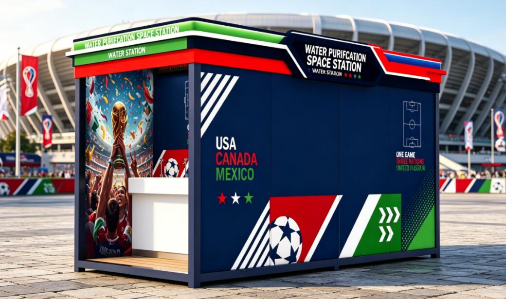 Stesen Air Bertema Piala Dunia – Tentukan Semula Penghidratan Stadium?